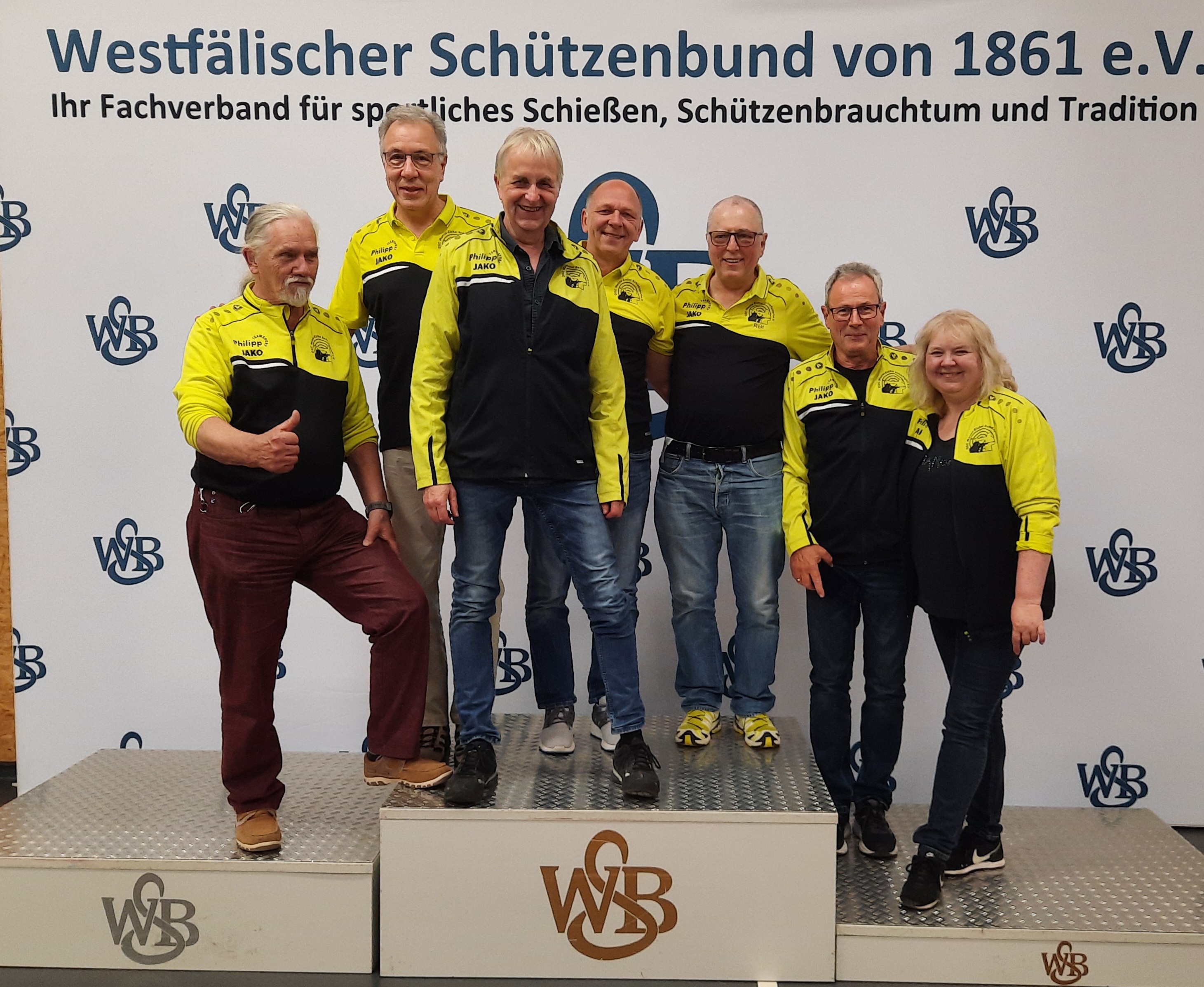 Landesmeisterschaft Luftgewehr 2025 Gruppenfoto